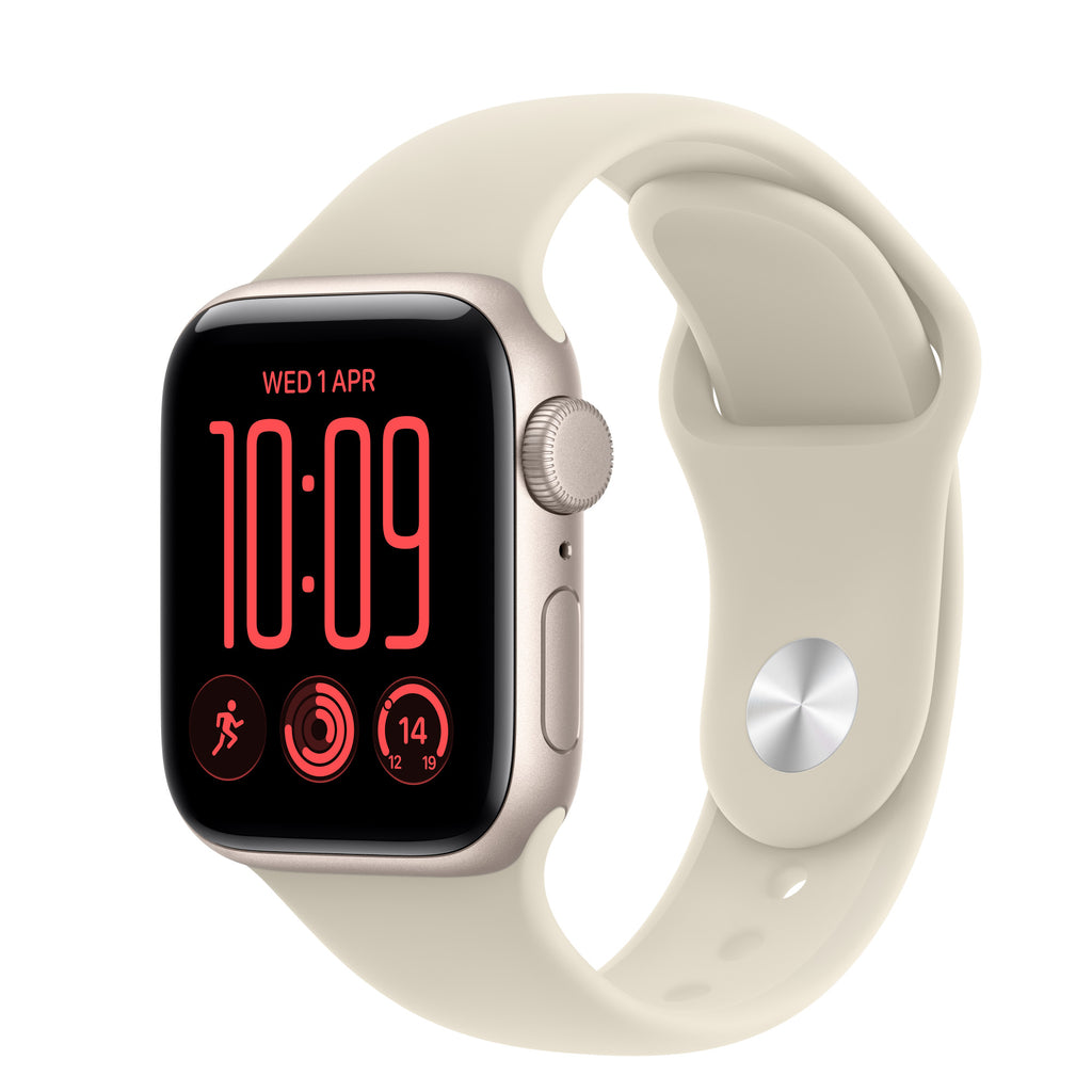 Apple Watch SE 3 40mm Starlight Aluminium Case with Sport Band