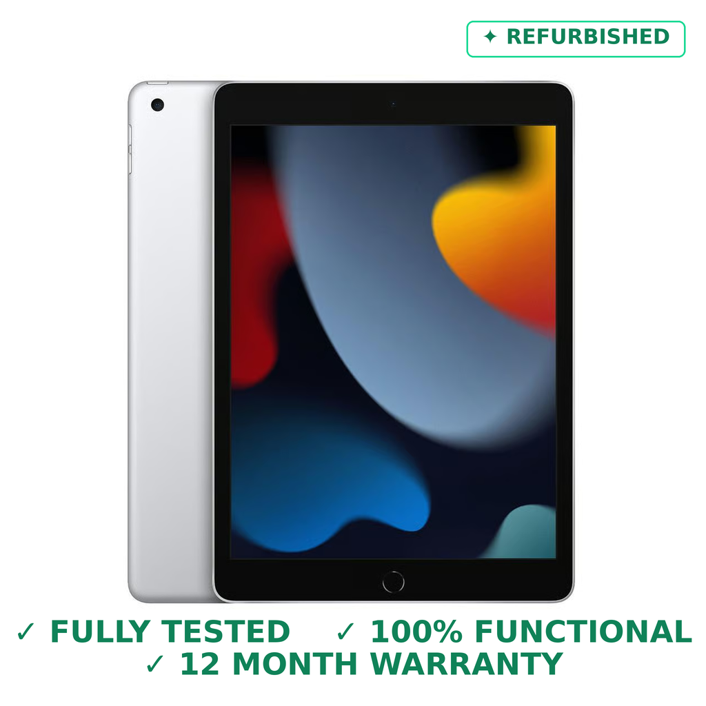 iPad 10.2" (9th Gen) Silver 64GB (Cellular) Premium