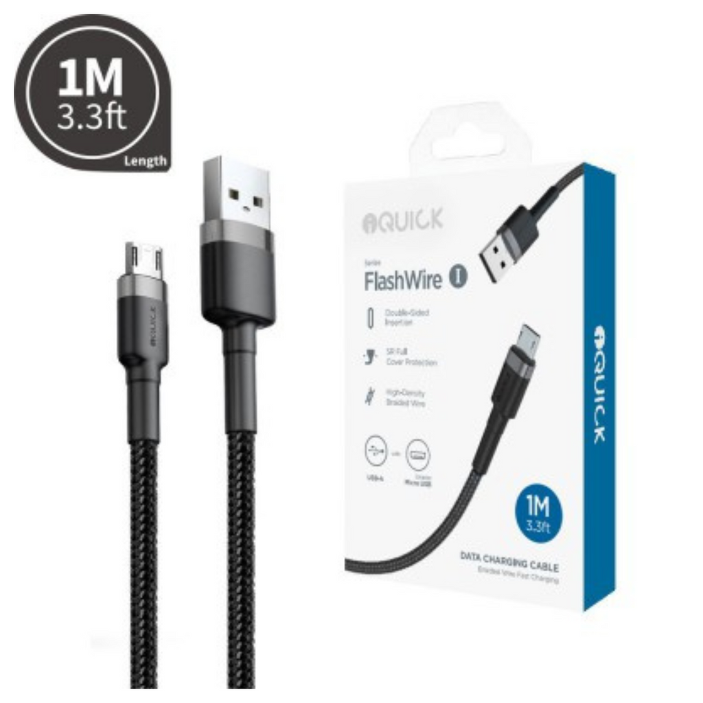 iQuick Cables USB-A to Micro 1M