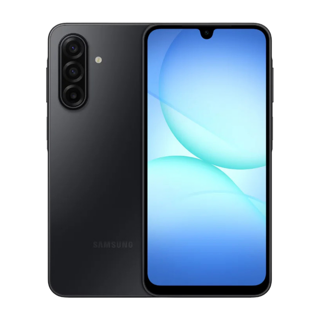 Samsung Galaxy A17 4G 128GB Black - front and back