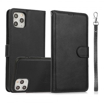 Magnetic Split PU Leather Flip Wallet Cover Case for iPhone 11