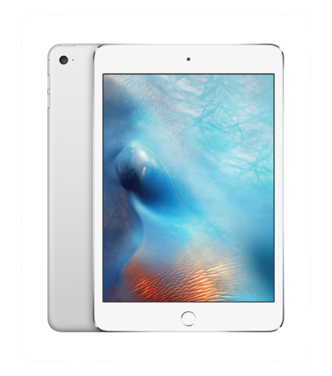 iPad Mini (4th generation) Silver 128GB Ex Demo