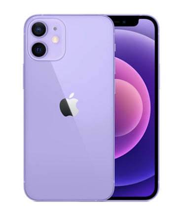  Refurbished iPhone 12 Mini Purple Ex Demo
